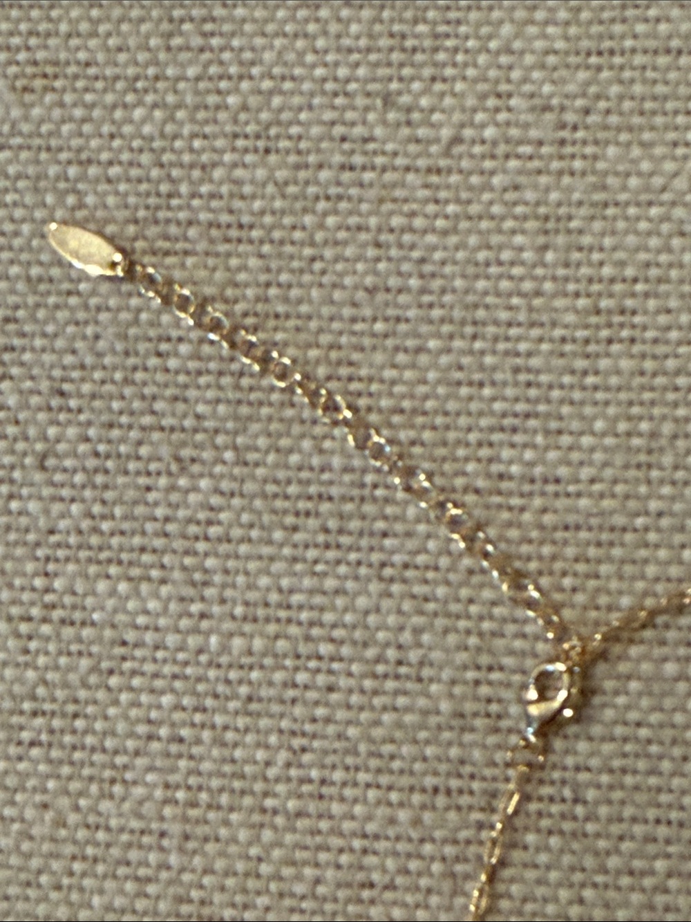 Anthropologie Gold Monogram "M" Fluted Heart Pendant Necklace/NWT - Picture 9 of 12